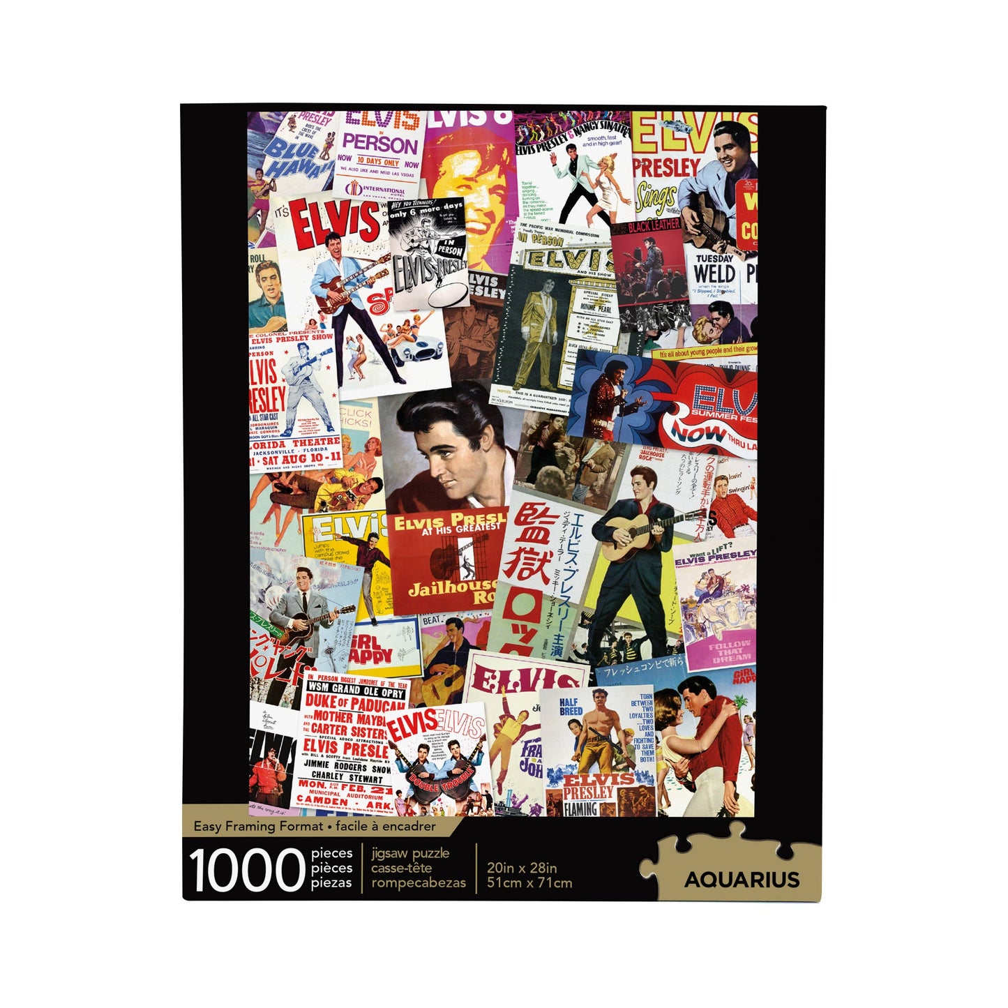 Elvis- Movie Poster Collage 1000pc