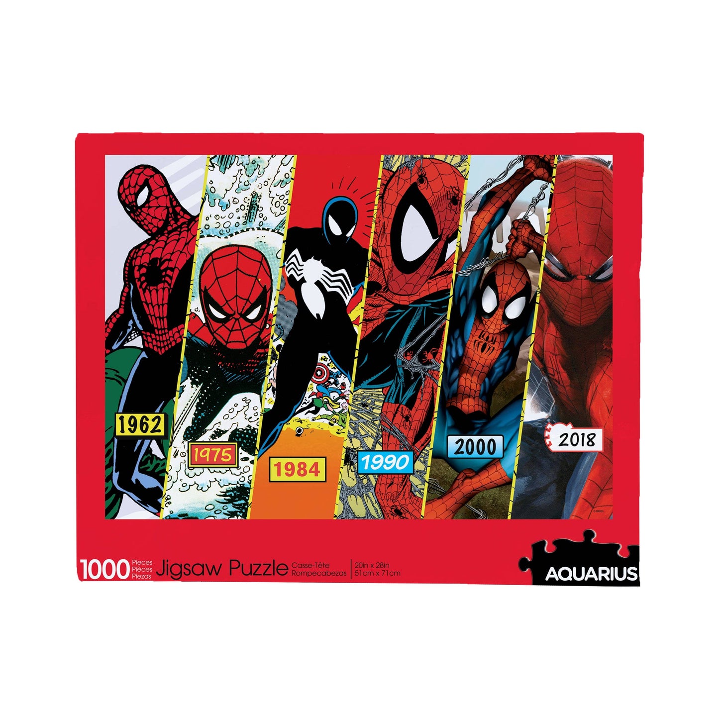 Marvel Spider-Man Timeline 1000pc
