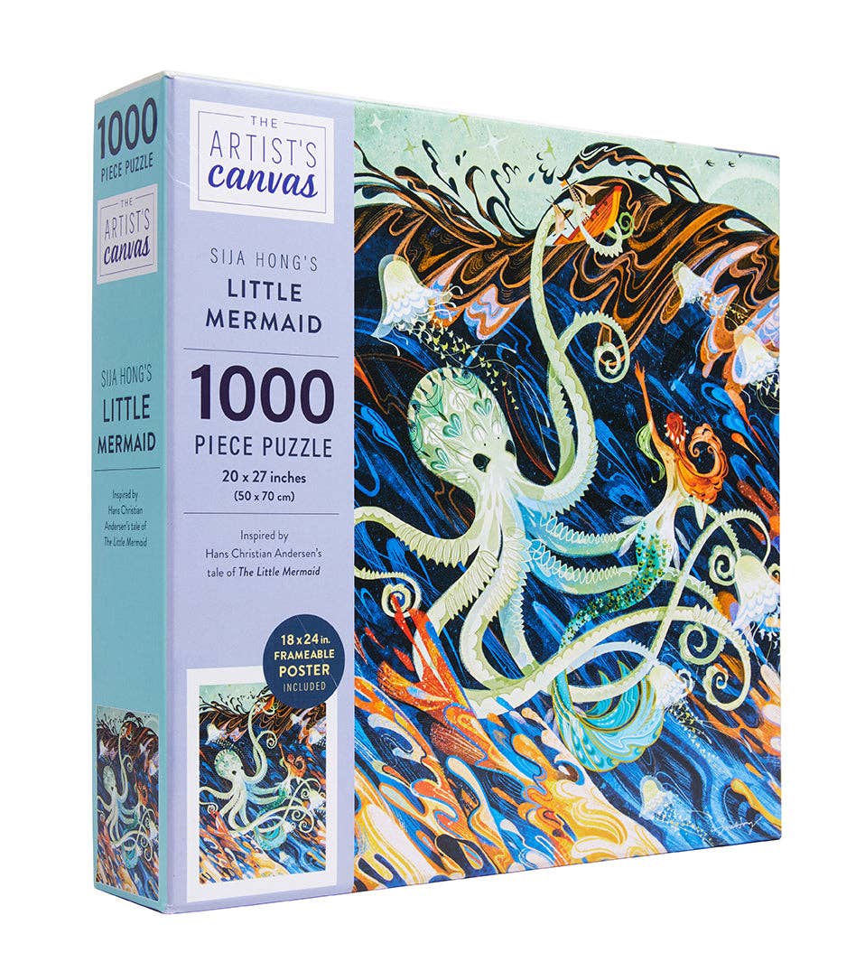 The Artist's Canvas: Little Mermaid 1000pc
