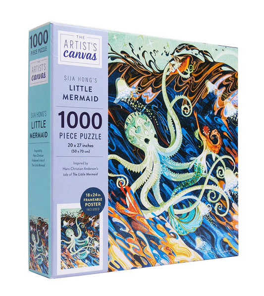 The Artist's Canvas: Little Mermaid 1000pc
