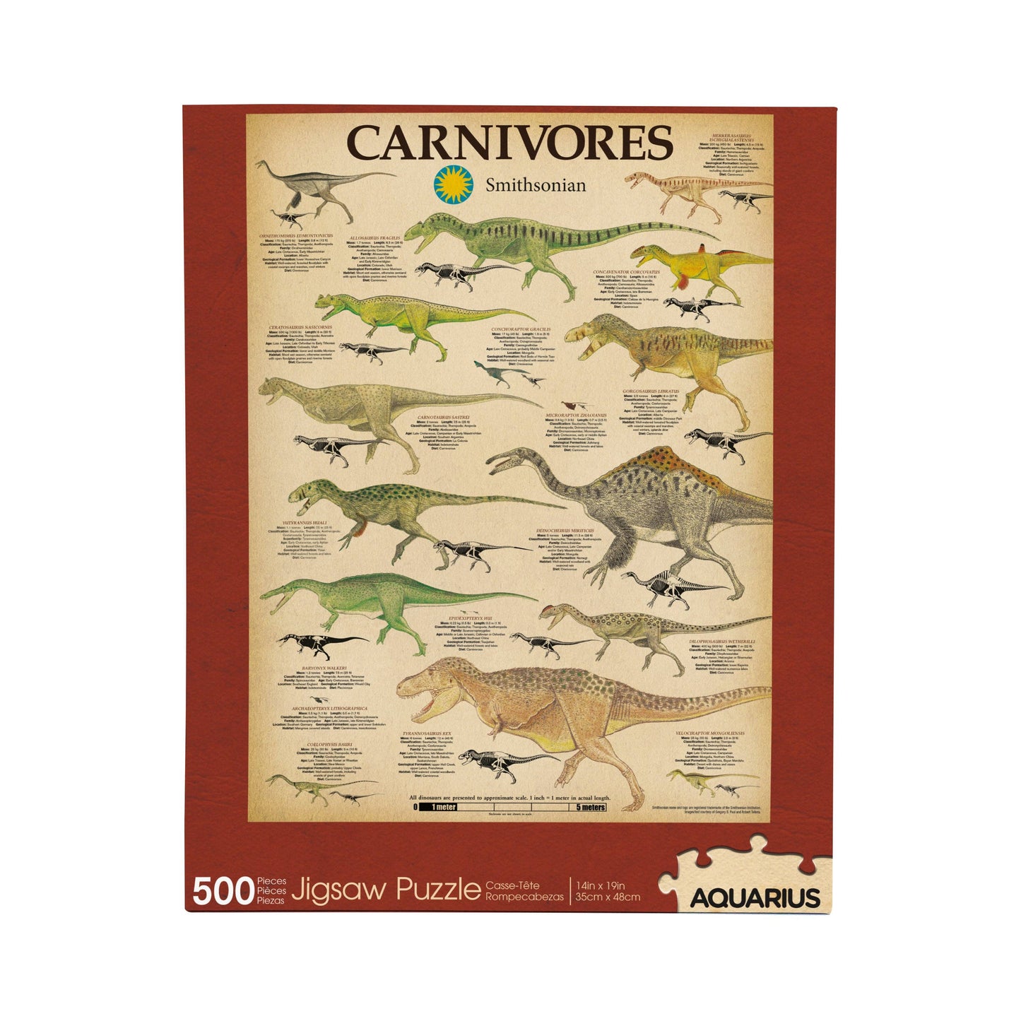 Smithsonian Carnivores 500pc