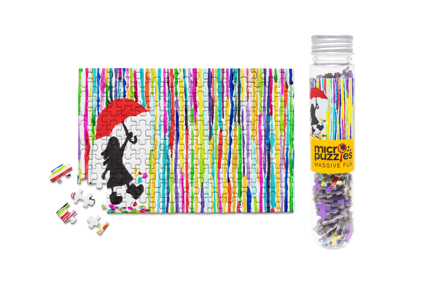 Rainbow Rain Micro Tube 150pc