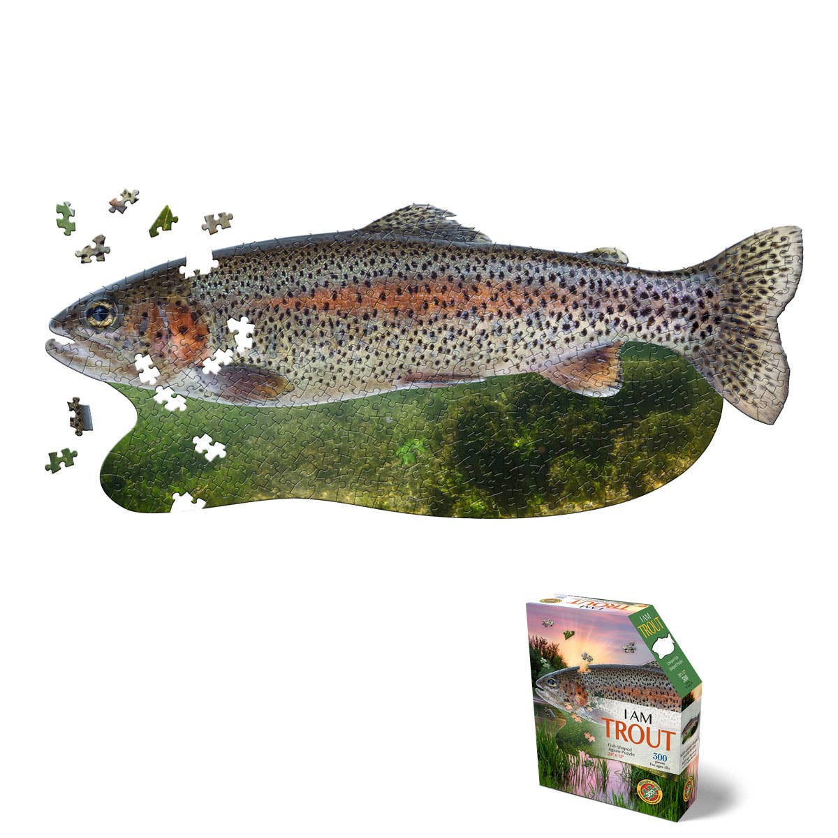 I AM Trout - Shaped 300pc