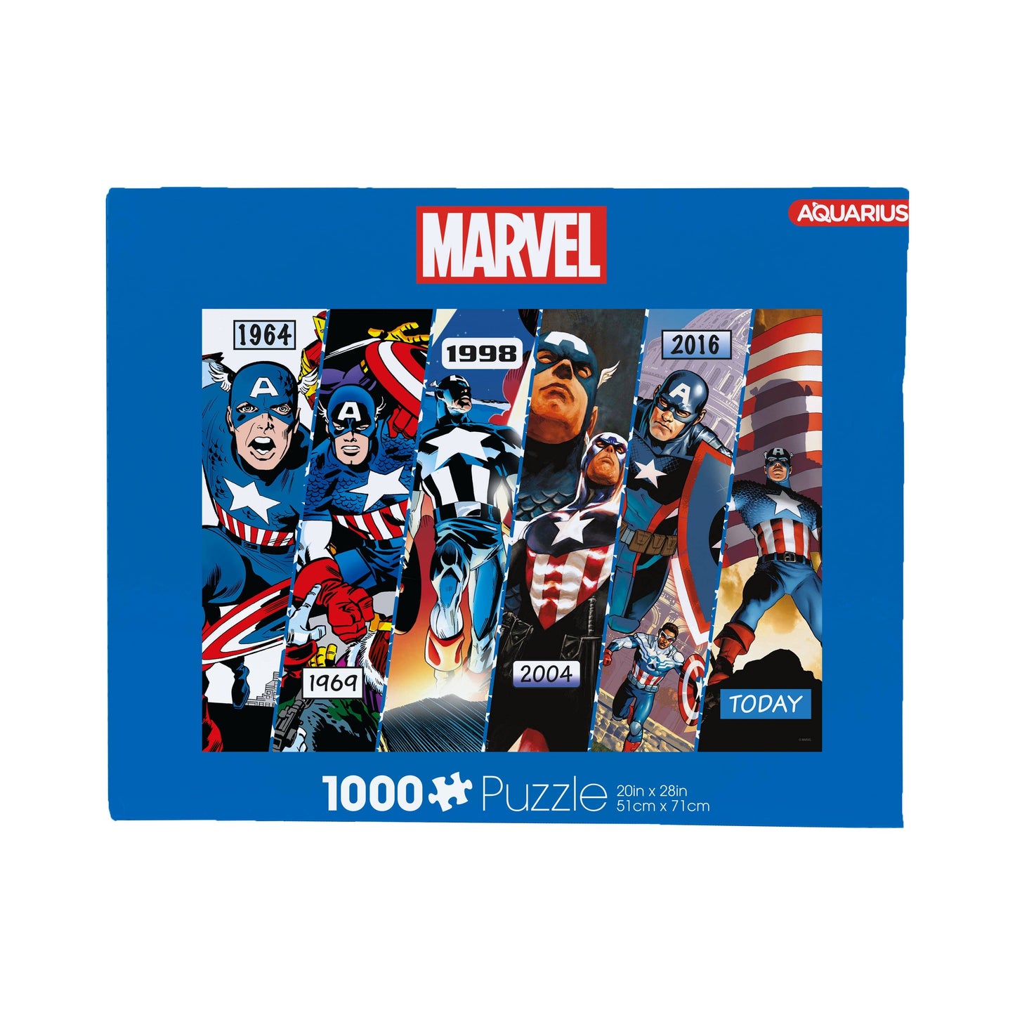 Marvel Captain America Timeline 1000pc