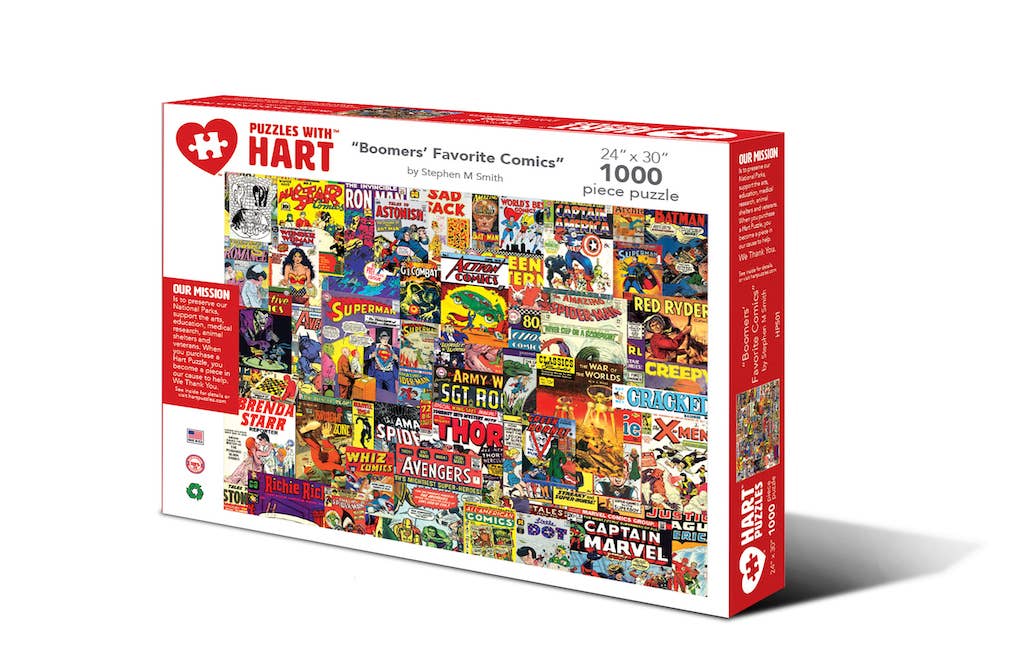Boomers' Favorite Comics by Steve Smith 1000pc