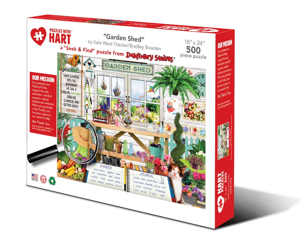Garden Shed 500pc