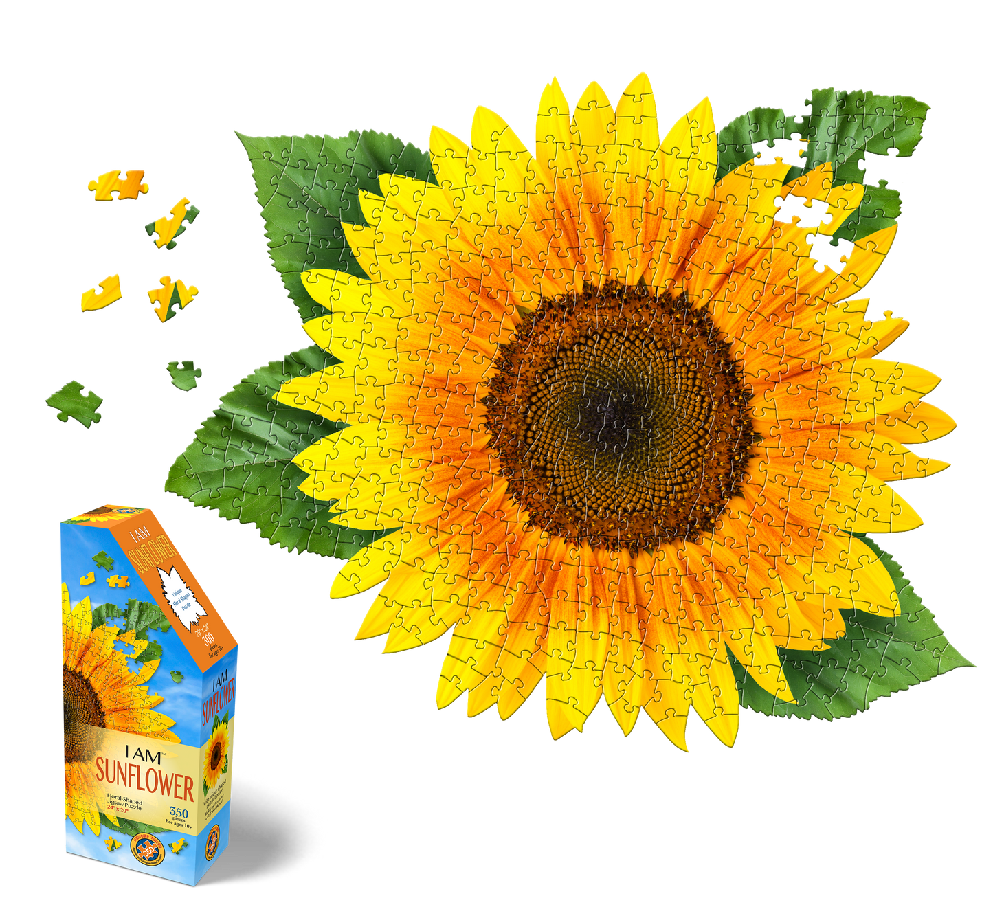I AM Sunflower - Shaped 350pc