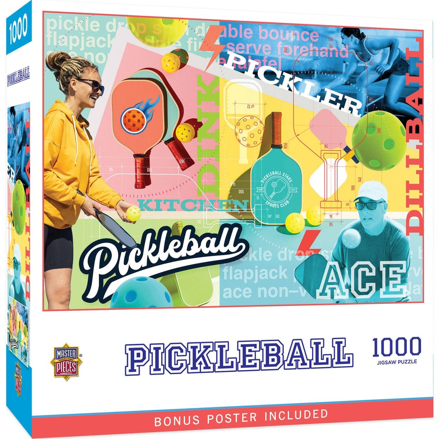 Pickleball - 1000pc